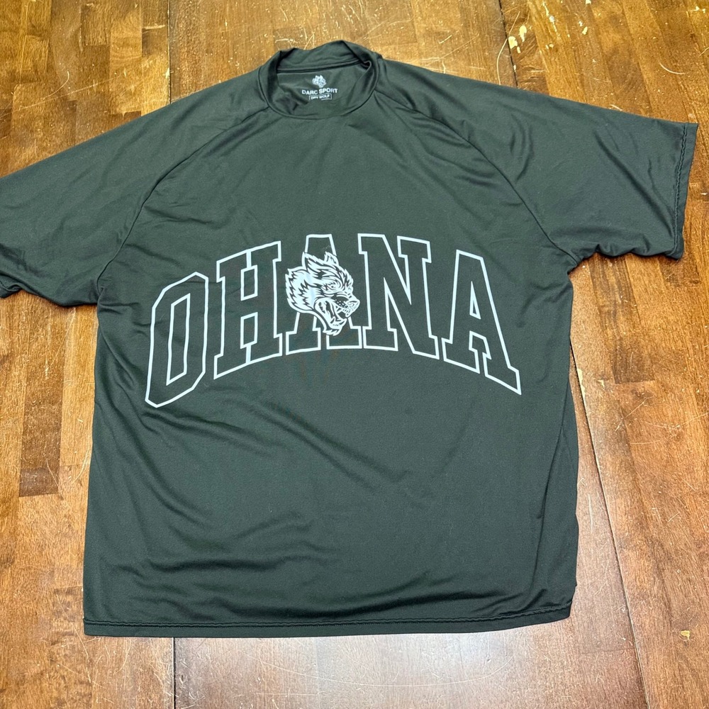 Darc Sport Ohana Dry Wolf Shirt Mens Graphic Activewear Tee